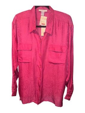 Anna and Frank 100% silk blouse